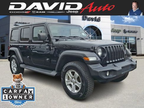 Used 2022 Jeep Wrangler Unlimited Sport image 1