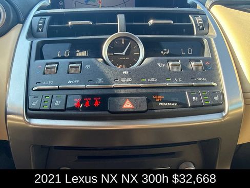 Used 2021 Lexus NX 300h AWD w/ Premium Package image 31