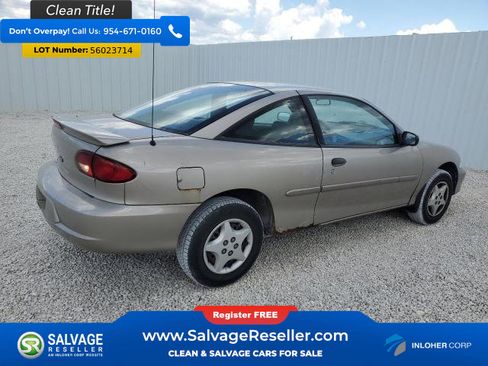 Used 2001 Chevrolet Cavalier Coupe w/ Preferred Equipment Group 1 FWD image 4