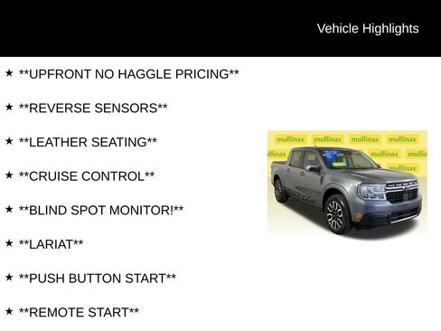 Certified 2023 Ford Maverick Lariat w/ Lariat Luxury Package image 12