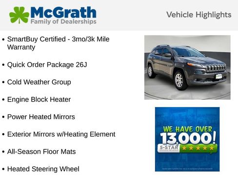 Used 2017 Jeep Cherokee Latitude w/ Cold Weather Group AWD/4WD image 6
