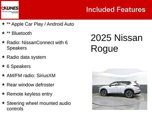 Used 2025 Nissan Rogue SV AWD/4WD image 3