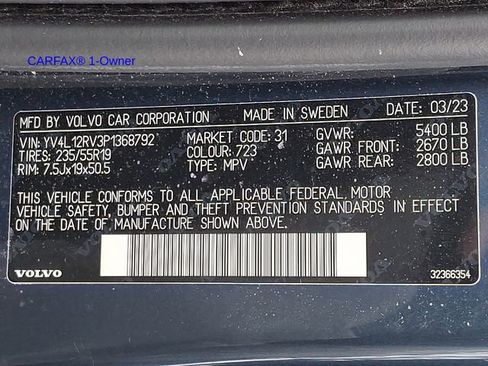 Certified 2023 Volvo XC60 B5 Core w/ Climate Package image 28