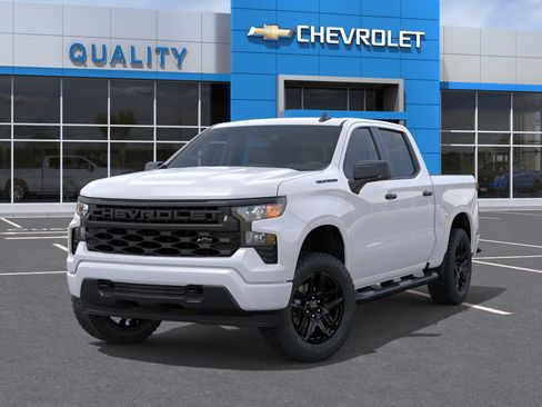 New 2026 Chevrolet Silverado 1500 Custom w/ Turbomax Blackout Package RWD image 23
