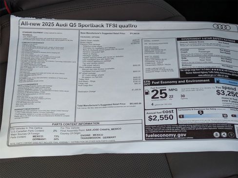 New 2025 Audi Q5 Premium Plus image 18