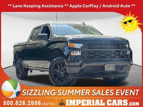 Used 2024 Chevrolet Silverado 1500 Custom w/ LPO, Dark Essentials Package AWD/4WD image 1