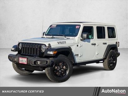 Certified 2021 Jeep Wrangler Unlimited Willys