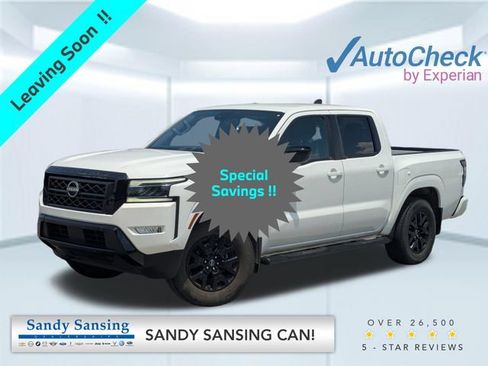 Used 2023 Nissan Frontier SV w/ Midnight Edition Package RWD image 1