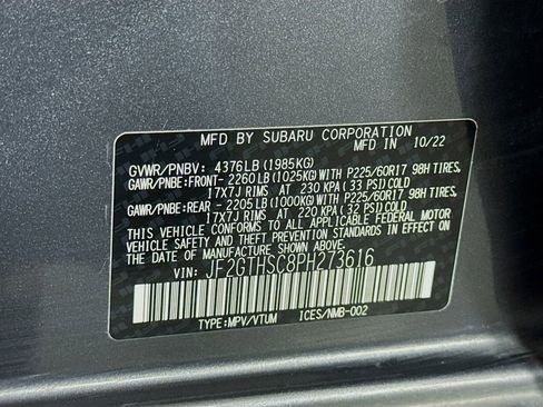 Used 2023 Subaru Crosstrek 2.5i Sport image 40