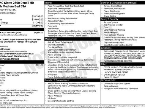 Used 2017 GMC Sierra 2500 Denali w/ Duramax Plus Package image 5