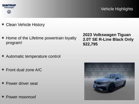 Used 2023 Volkswagen Tiguan SE R-Line FWD image 8