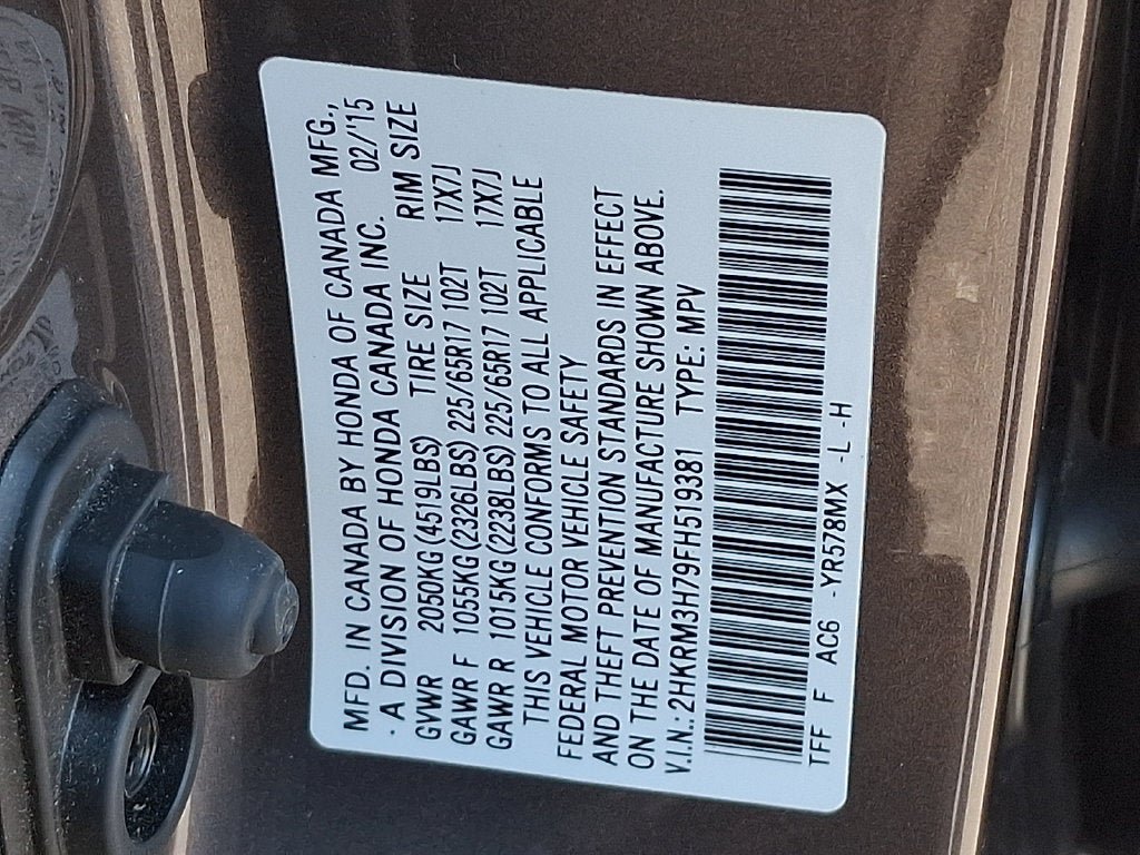 Used 2015 Honda CR-V EX-L image 27