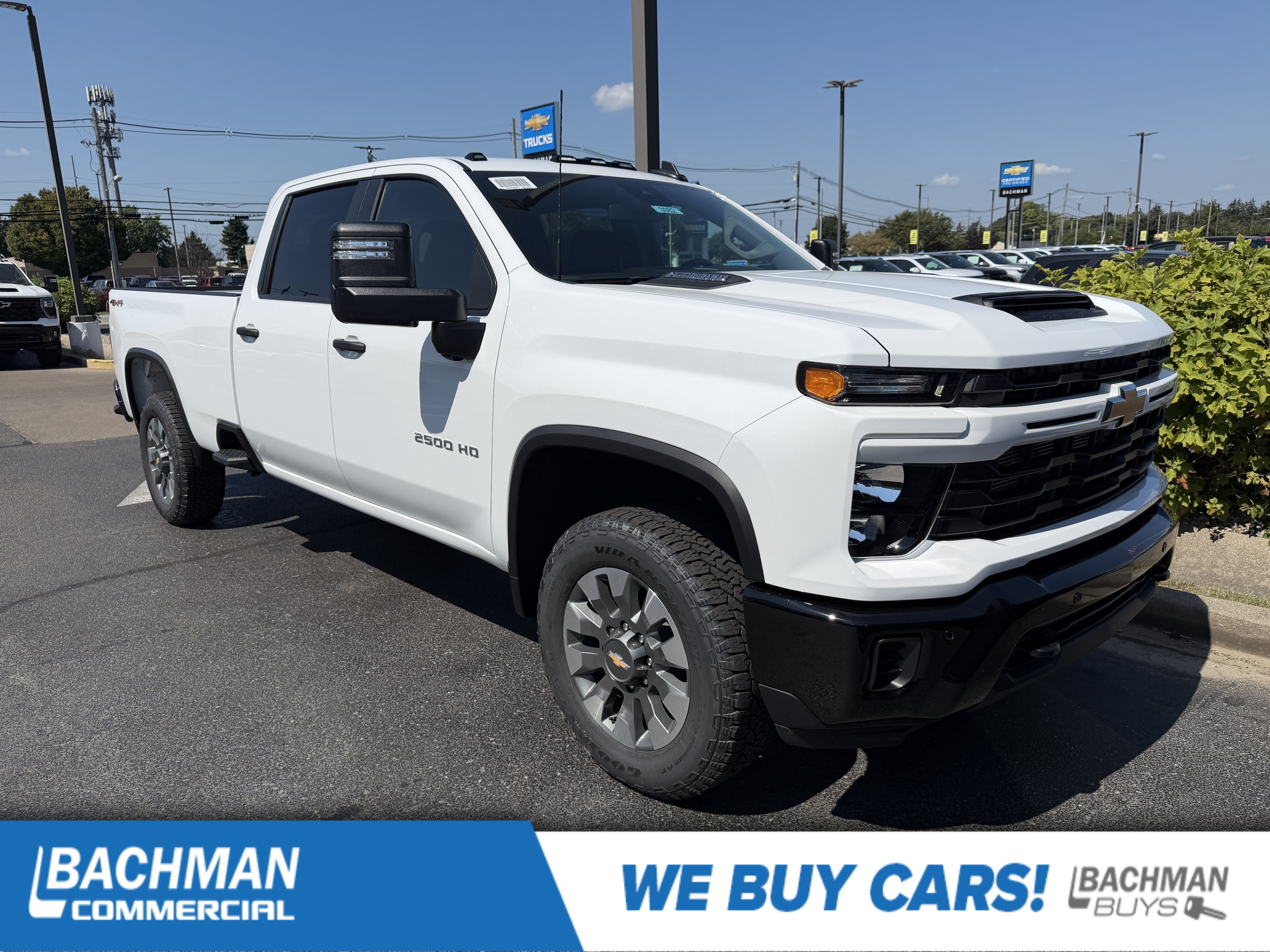New 2026 Chevrolet Silverado 2500 Custom w/ Custom Value Package AWD/4WD image 1