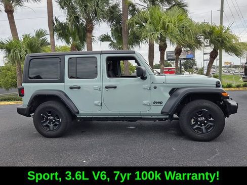 Used 2024 Jeep Wrangler Unlimited Sport AWD/4WD image 8