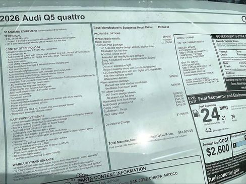 New 2026 Audi Q5 Premium Plus image 19