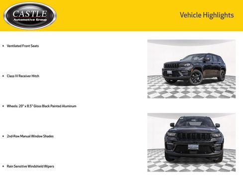 New 2025 Jeep Grand Cherokee Limited w/ Luxury Tech Group II image 10