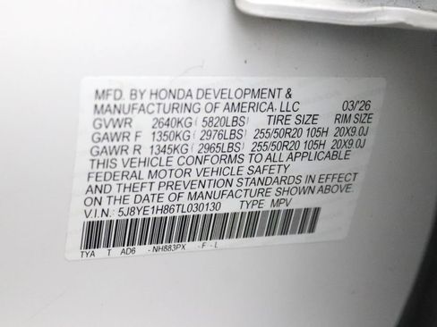 Certified 2026 Acura MDX SH-AWD w/ Advance Package image 30