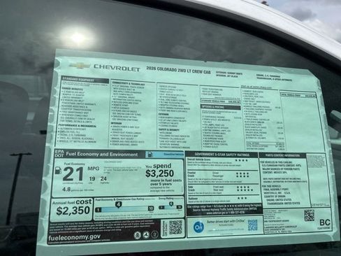 New 2026 Chevrolet Colorado LT w/ LT Convenience Package image 34