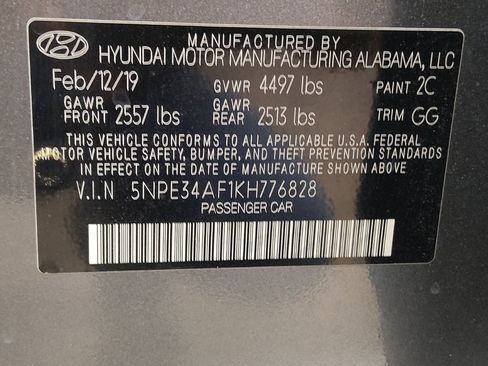Used 2019 Hyundai Sonata SEL FWD image 33