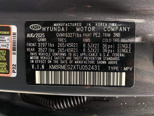 New 2026 Hyundai Palisade Calligraphy AWD/4WD image 41