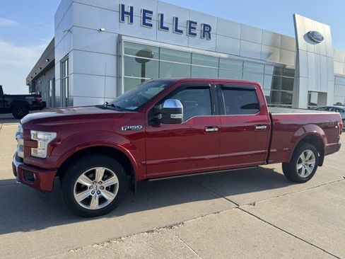 Used 2017 Ford F150 Platinum w/ Technology Package AWD/4WD image 3
