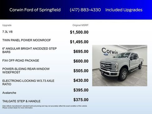New 2026 Ford F350 Lariat w/ FX4 Off-Road Package image 5