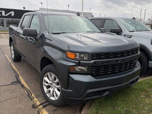 Used 2021 Chevrolet Silverado 1500 Custom w/ LPO, Dark Essentials Package AWD/4WD image 3
