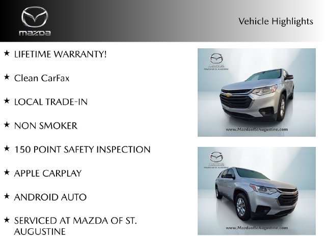 Used 2019 Chevrolet Traverse LS FWD image 2