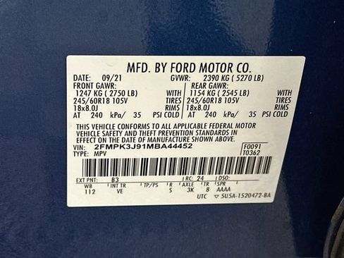 Used 2021 Ford Edge SEL w/ Convenience Package FWD image 26