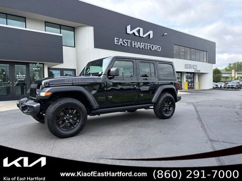 Used 2021 Jeep Wrangler Unlimited Sport AWD/4WD image 1