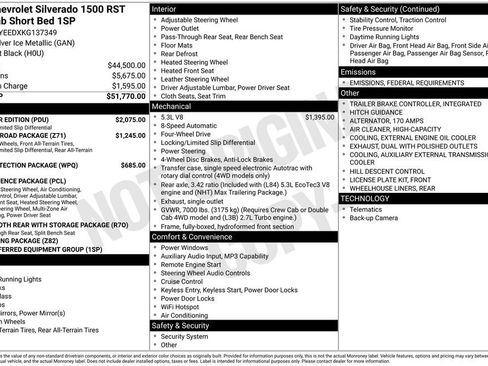 Used 2019 Chevrolet Silverado 1500 RST w/ All-Star Edition image 4