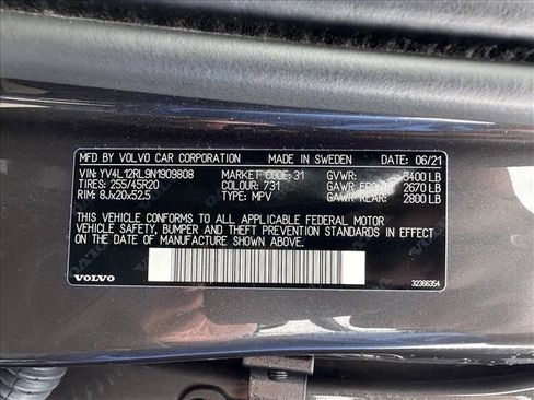 Used 2022 Volvo XC60 B5 Inscription w/ Advanced Package AWD/4WD image 16