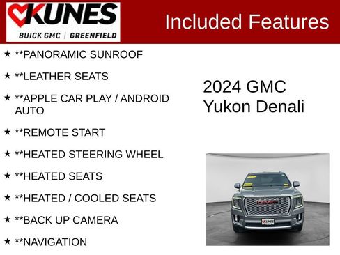 Used 2024 GMC Yukon Denali AWD/4WD image 2