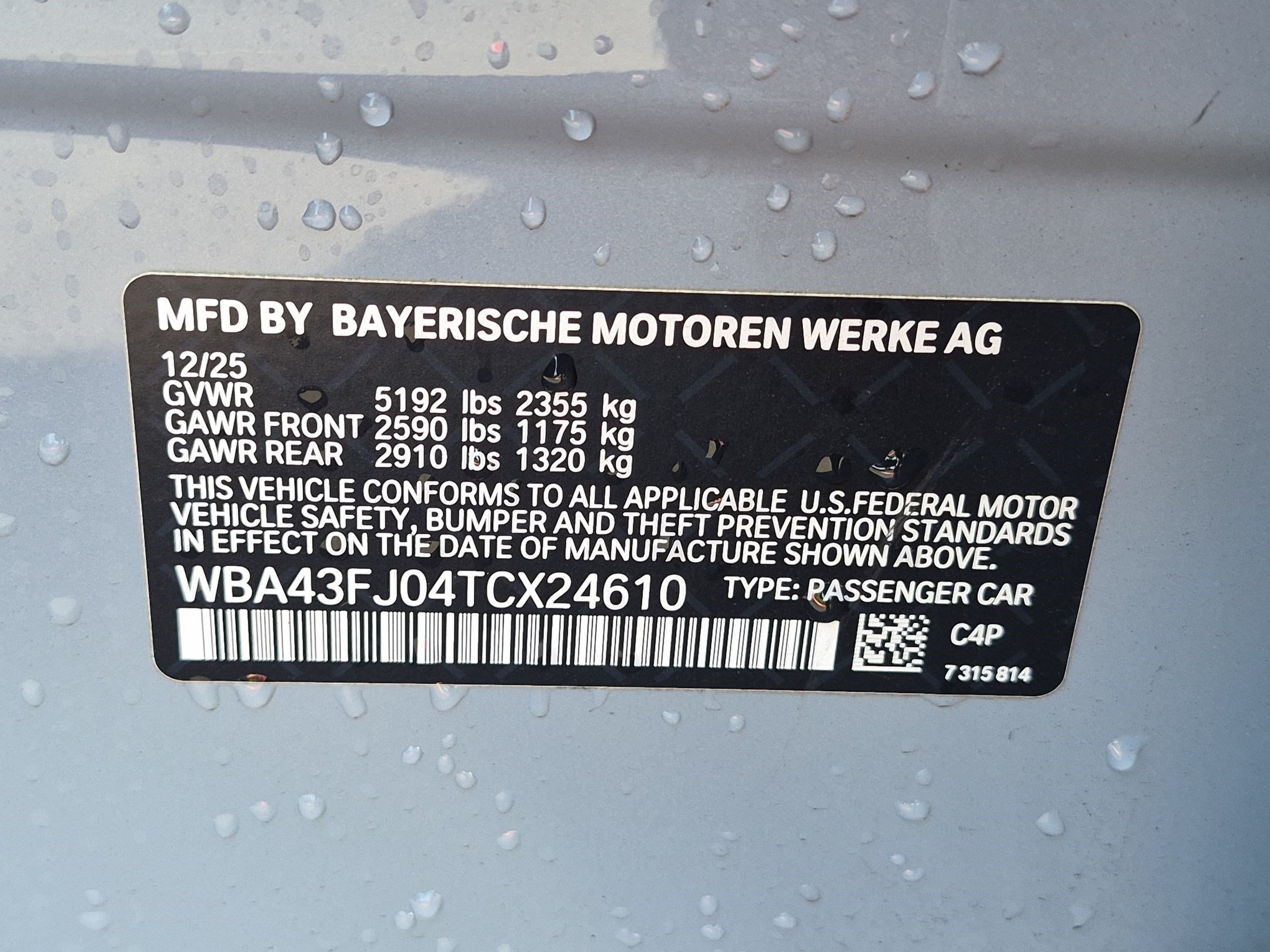 Certified 2026 BMW 530i w/ M Sport Package RWD image 32