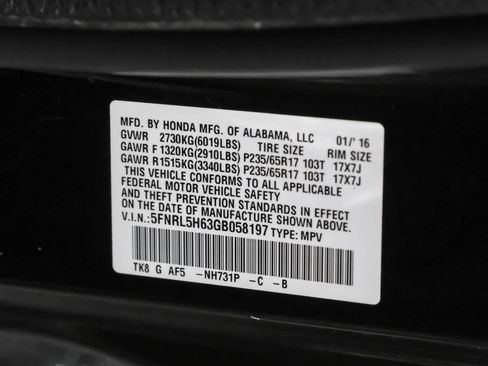 Used 2016 Honda Odyssey EX-L image 51
