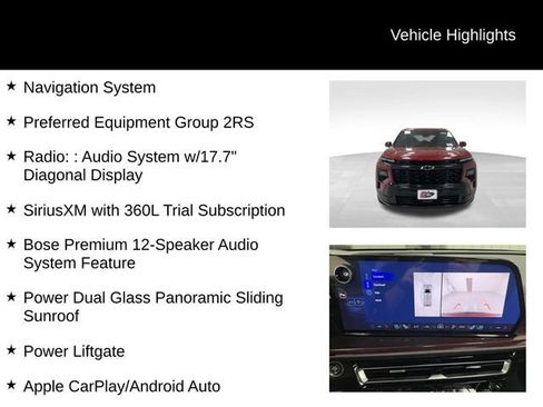 New 2026 Chevrolet Traverse RS AWD/4WD image 27