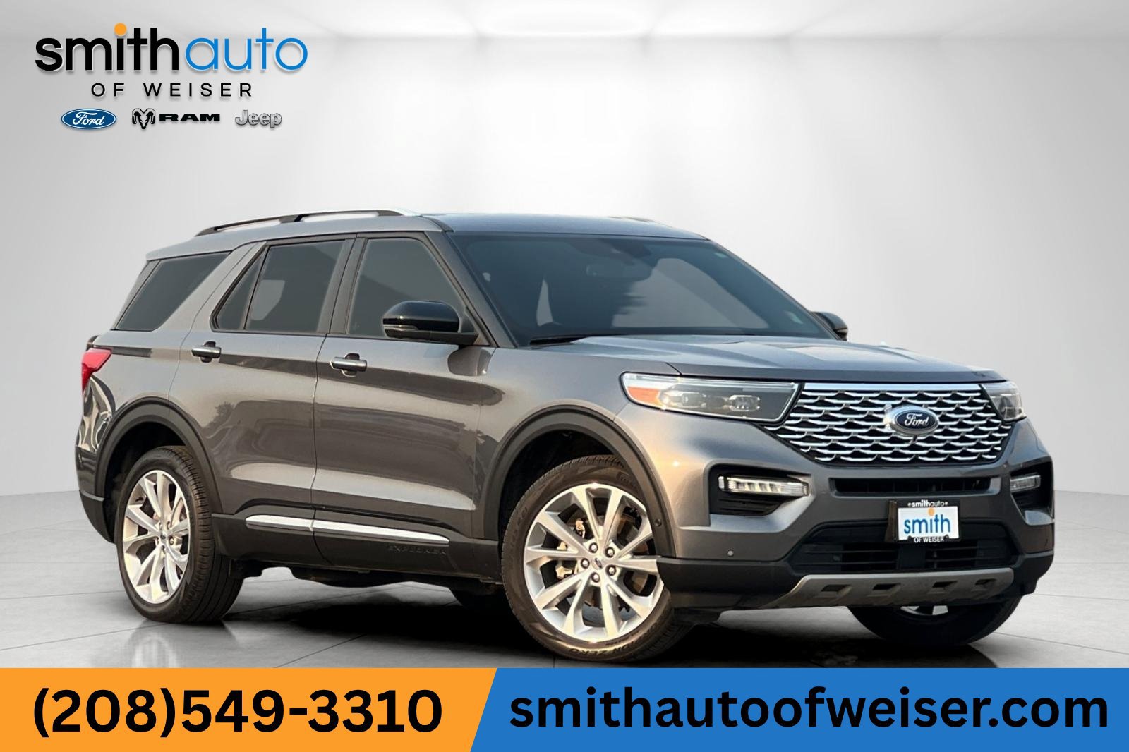 Used 2022 Ford Explorer Platinum w/ Equipment Group 601A AWD/4WD 360° Tour