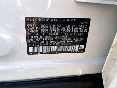 Used 2025 Honda HR-V Sport image 34