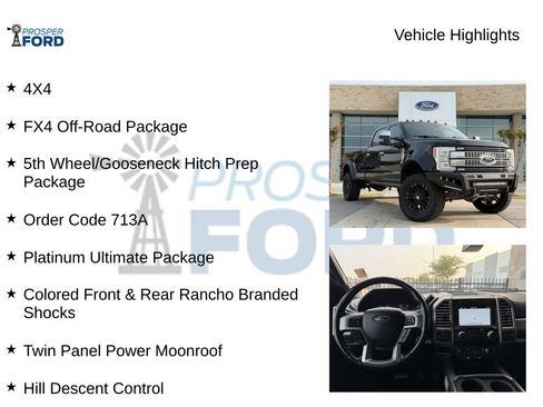 Used 2017 Ford F350 Platinum w/ Platinum Ultimate Package AWD/4WD image 5