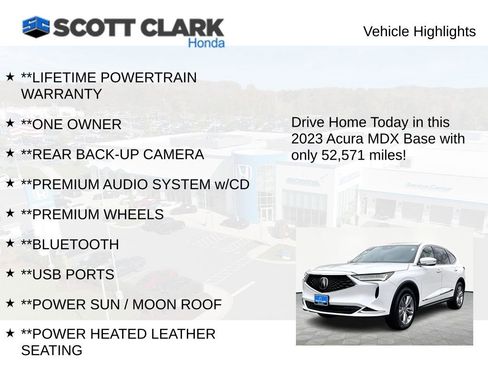 Used 2023 Acura MDX SH-AWD image 11