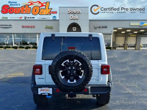 Certified 2025 Jeep Wrangler Unlimited Rubicon 4xe w/ Convenience Group AWD/4WD image 4