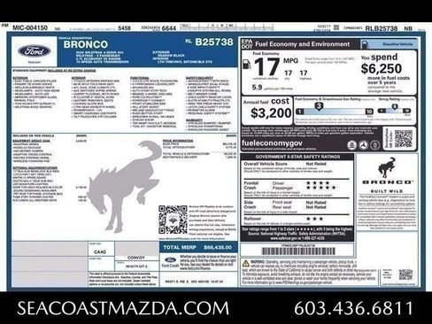 Used 2024 Ford Bronco Wildtrak image 35