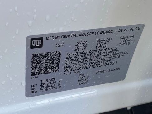 Used 2024 Chevrolet Equinox RS w/ RS Leather Package AWD/4WD image 34