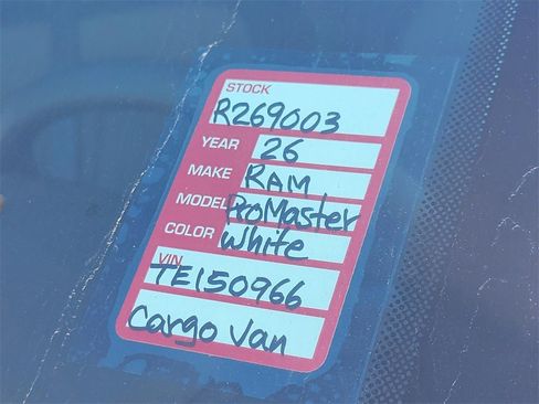 New 2026 RAM ProMaster 2500 w/ Safety Group image 22