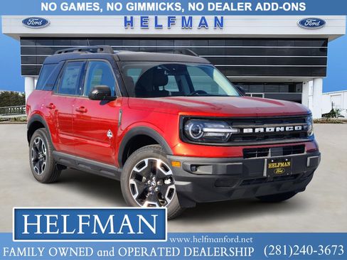 Certified 2024 Ford Bronco Sport Outer Banks w/ Tech Package image 24