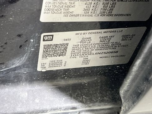 Used 2022 Chevrolet Silverado 1500 LTZ w/ LTZ Convenience Package II image 32