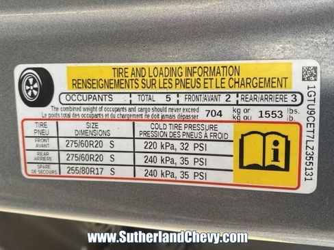 Used 2020 GMC Sierra 1500 Elevation image 48