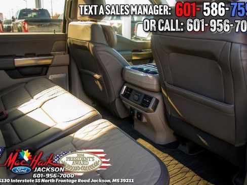 Certified 2024 Ford F150 Platinum w/ Equipment Group 703A Plus image 13