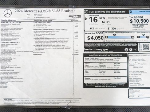 Used 2024 Mercedes-Benz SL 63 AMG 4MATIC image 24