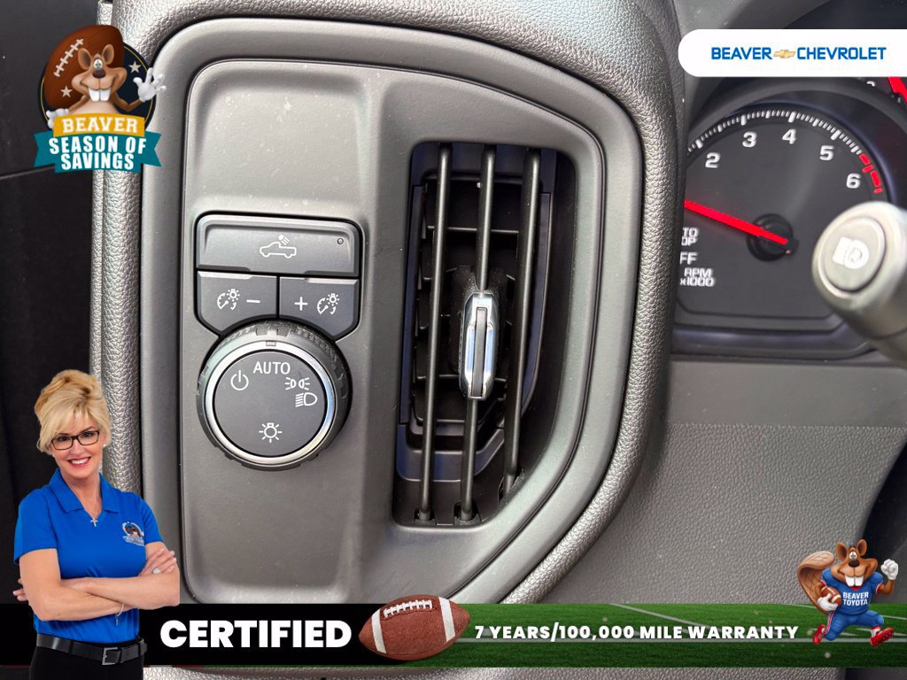Used 2024 Chevrolet Silverado 1500 Custom RWD image 34